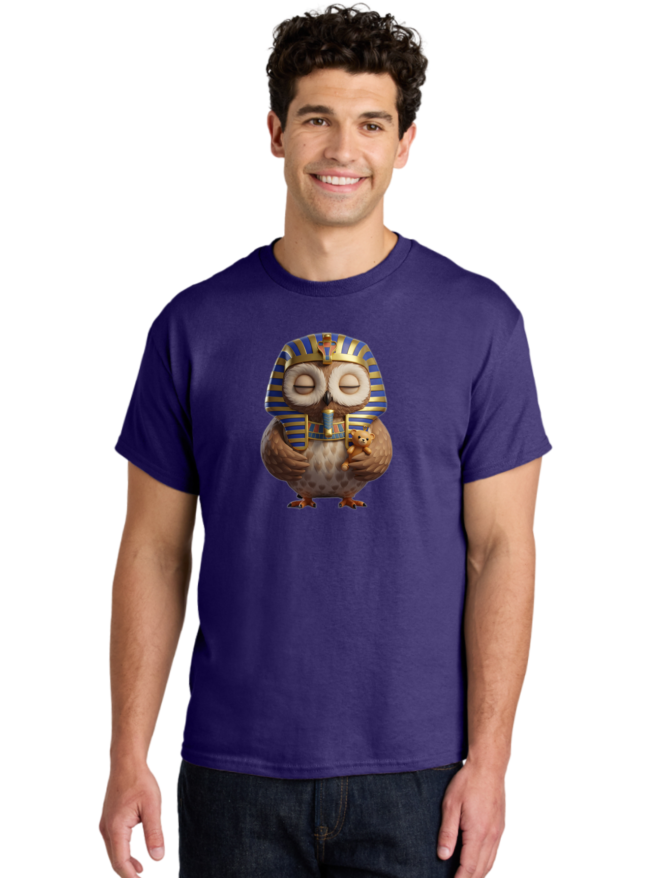 Owl-Pharaoh Men'S Graphic Tee, 100% Cotton, Comfortable Casual Summer Wear, Machine Washable, Vintage Camera, Old Camera, Antique Camera, Black Camera, Classic Photography, Photography Equipment, Nostalgic Device, Film Camera, Camera Art Baf932