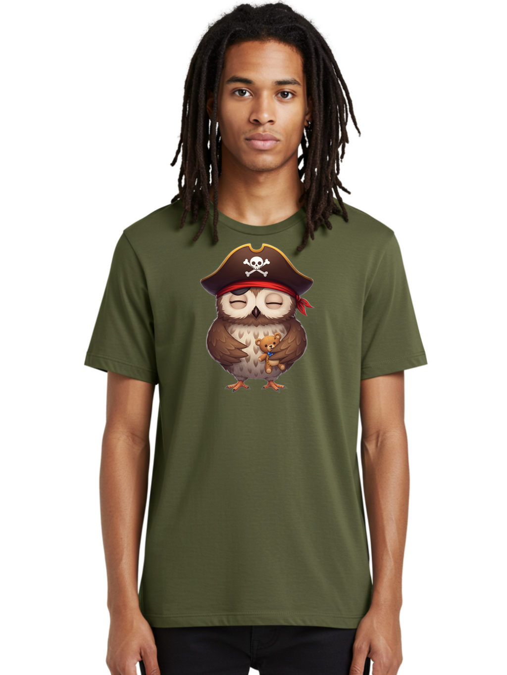 Owl-Pirate Men'S Graphic Tee, 100% Cotton, Comfortable Casual Summer Wear, Machine Washable, Vintage Camera, Old Camera, Antique Camera, Black Camera, Classic Photography, Photography Equipment, Nostalgic Device, Film Camera, Camera Art Baf933