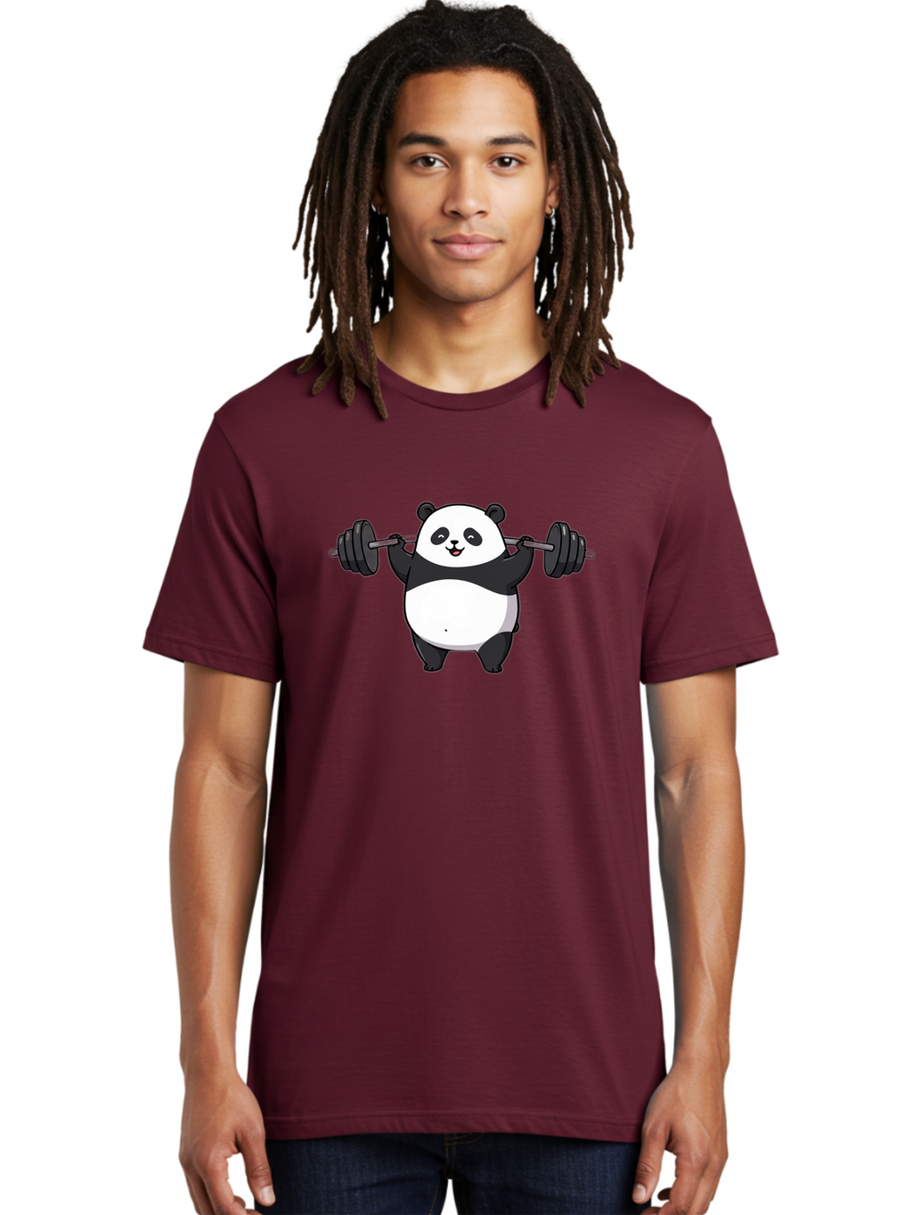 Panda-Lifting-Weights-1 Men'S Graphic Tee, 100% Cotton, Comfortable Casual Summer Wear, Machine Washable, Vintage Camera, Old Camera, Antique Camera, Black Camera, Classic Photography, Photography Equipment, Nostalgic Device, Film Camera, Baf953