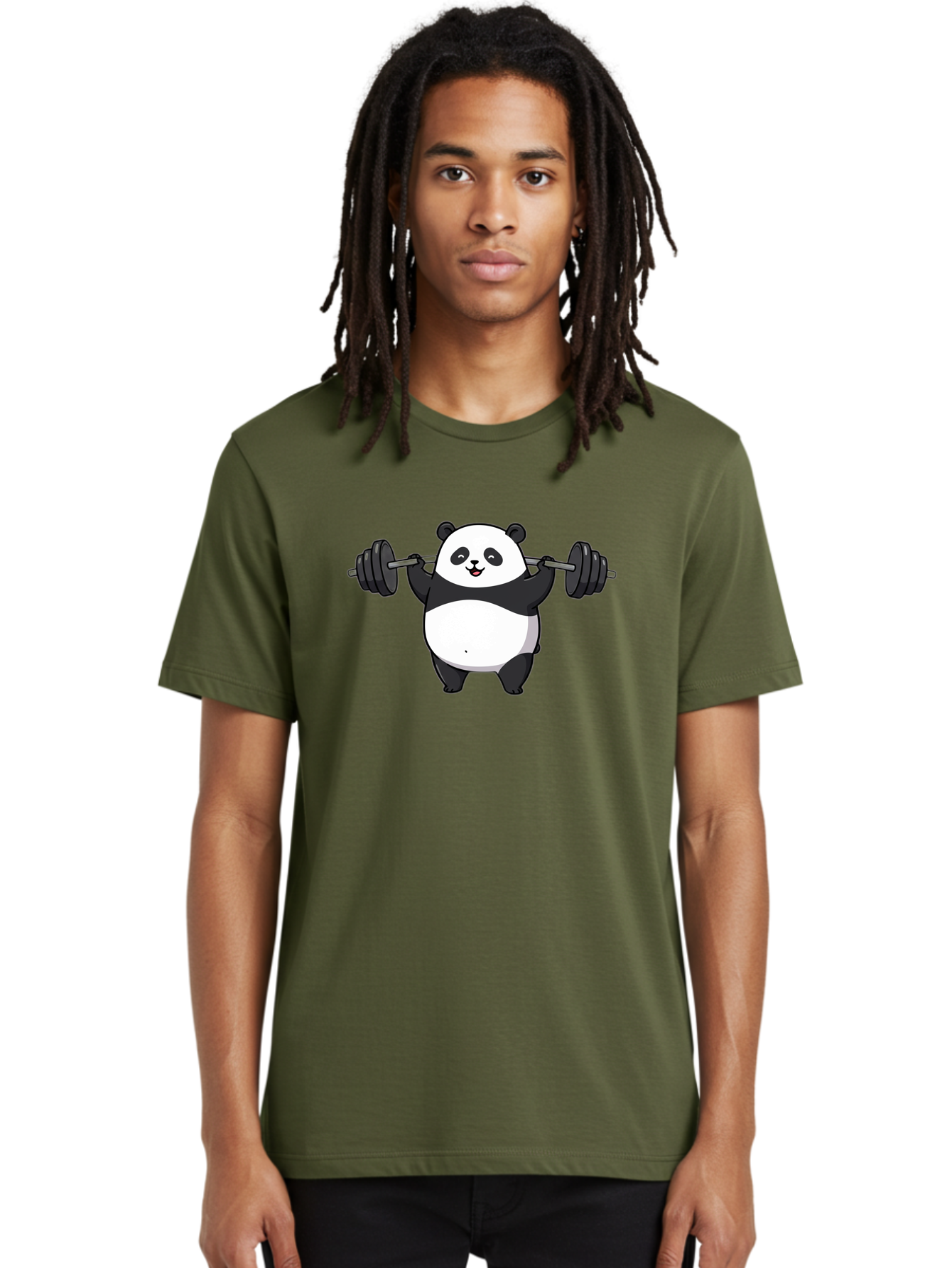 Panda-Lifting-Weights-1 Men'S Graphic Tee, 100% Cotton, Comfortable Casual Summer Wear, Machine Washable, Vintage Camera, Old Camera, Antique Camera, Black Camera, Classic Photography, Photography Equipment, Nostalgic Device, Film Camera, Baf953