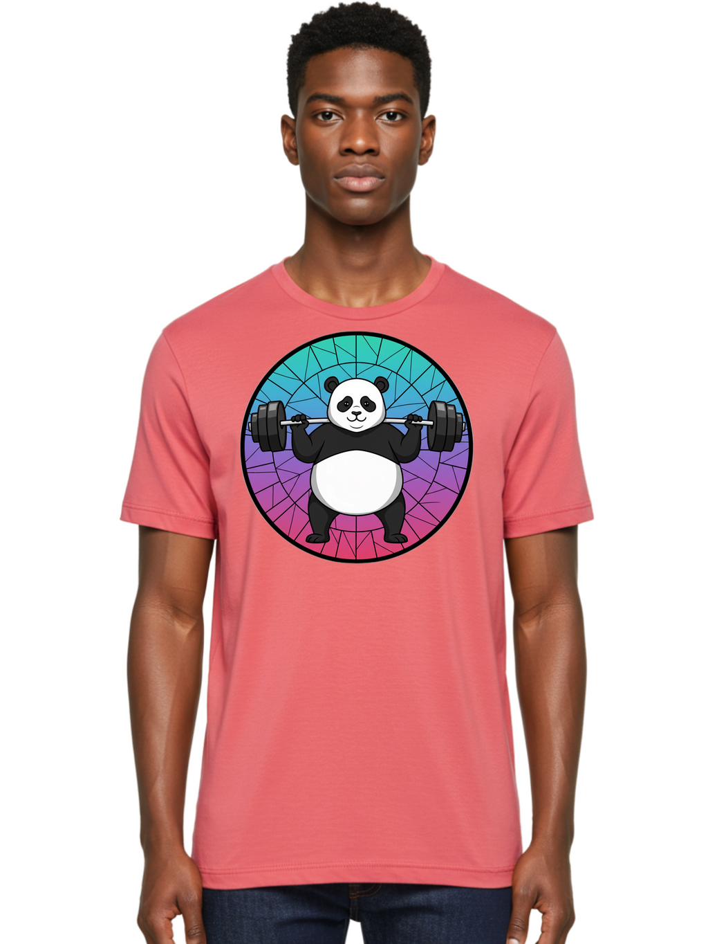 Panda-Lifting-Weights-6 Men'S Graphic Tee, 100% Cotton, Comfortable Casual Summer Wear, Machine Washable, Vintage Camera, Old Camera, Antique Camera, Black Camera, Classic Photography, Photography Equipment, Nostalgic Device, Film Camera, Baf958