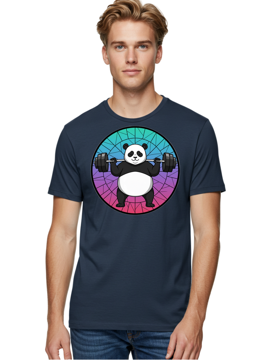Panda-Lifting-Weights-6 Men'S Graphic Tee, 100% Cotton, Comfortable Casual Summer Wear, Machine Washable, Vintage Camera, Old Camera, Antique Camera, Black Camera, Classic Photography, Photography Equipment, Nostalgic Device, Film Camera, Baf958