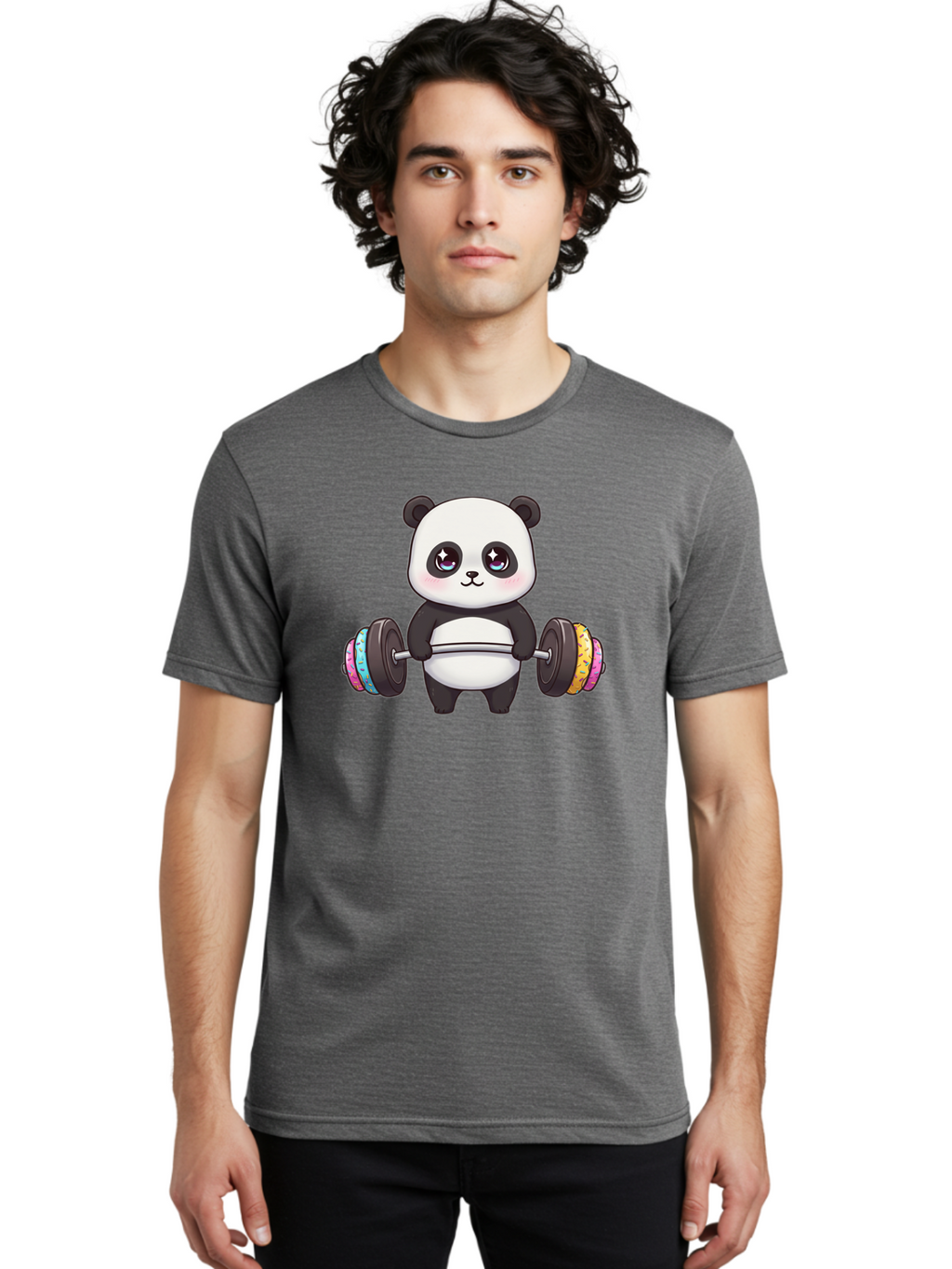 Panda-Lifting-Weights Men'S Graphic Tee, 100% Cotton, Comfortable Casual Summer Wear, Machine Washable, Vintage Camera, Old Camera, Antique Camera, Black Camera, Classic Photography, Photography Equipment, Nostalgic Device, Film Camera, Baf962
