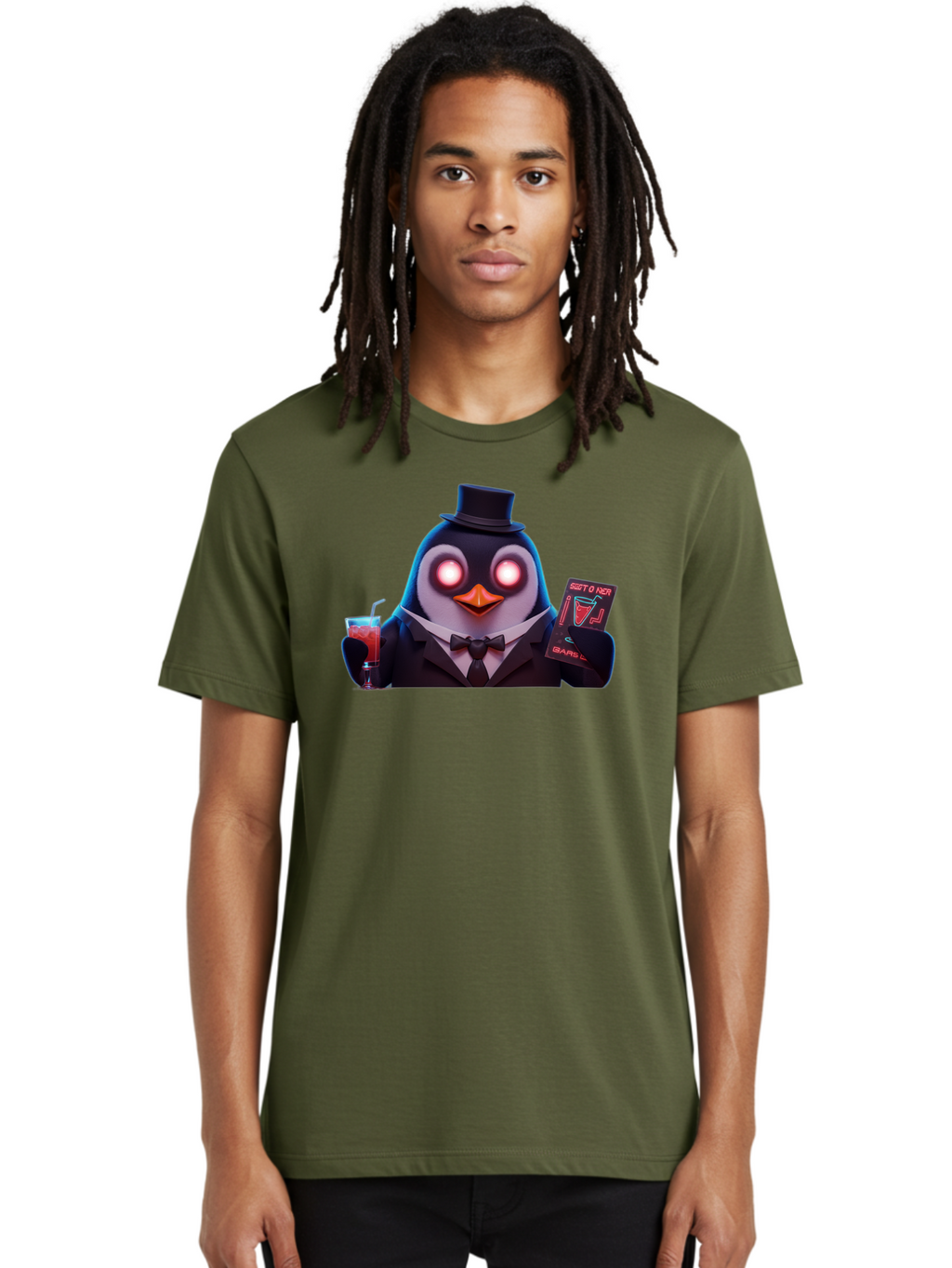 Penguin-Agent Men'S Graphic Tee, 100% Cotton, Comfortable Casual Summer Wear, Machine Washable, Vintage Camera, Old Camera, Antique Camera, Black Camera, Classic Photography, Photography Equipment, Nostalgic Device, Film Camera, Camera Art Baf964