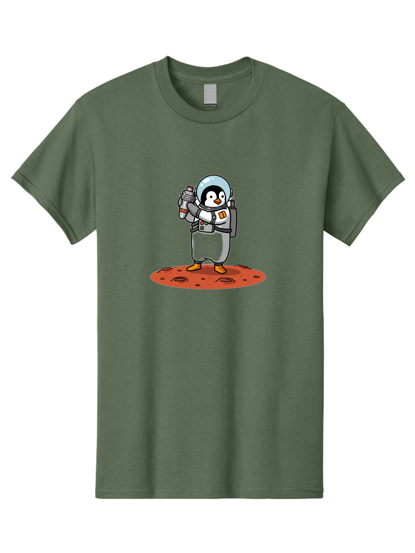 Penguin-Astronaut Men'S Graphic Tee, 100% Cotton, Comfortable Casual Summer Wear, Machine Washable, Vintage Camera, Old Camera, Antique Camera, Black Camera, Classic Photography, Photography Equipment, Nostalgic Device, Film Camera, Camera Art Baf965