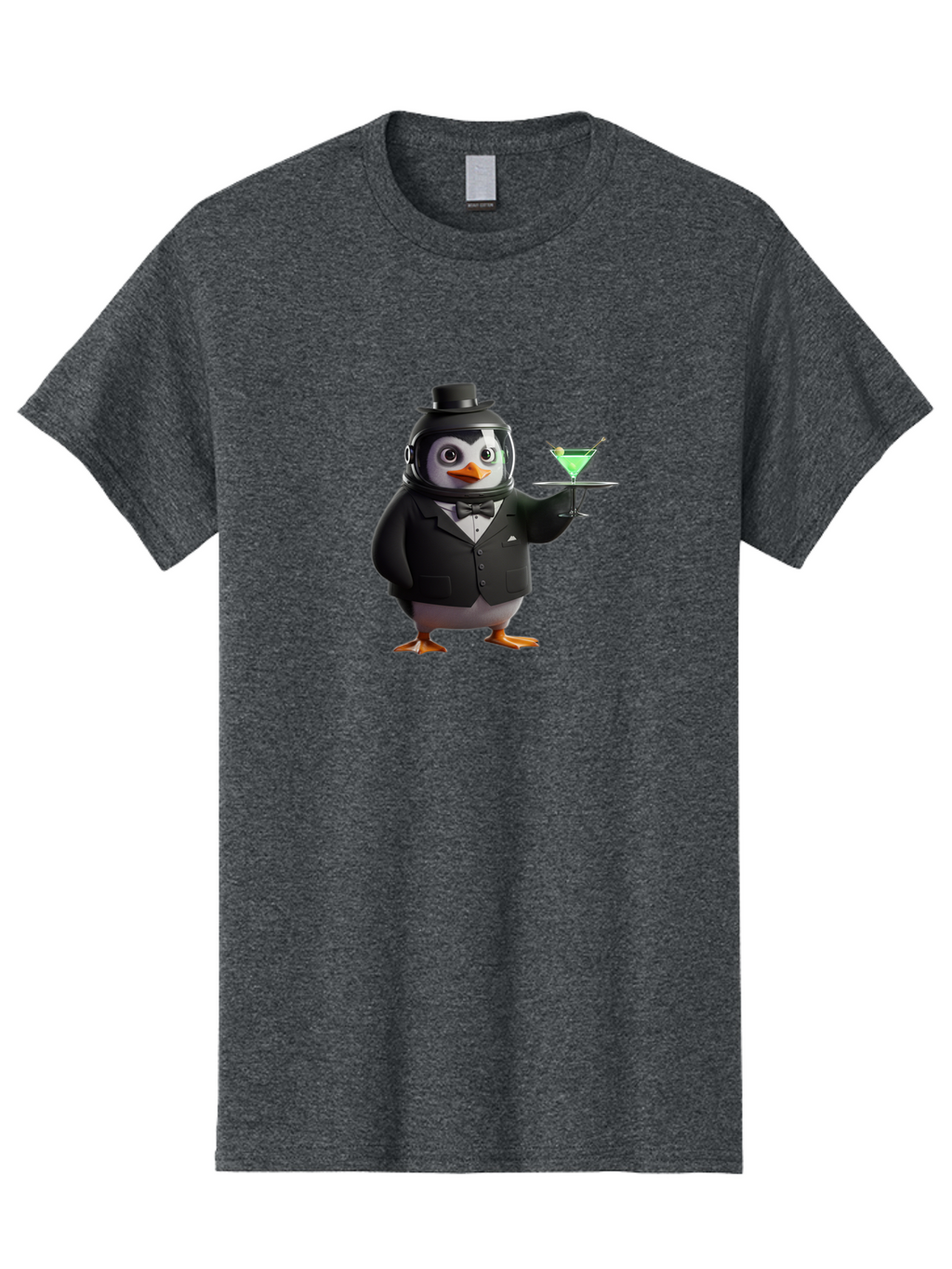 Penguin-Bartender-12 Men'S Graphic Tee, 100% Cotton, Comfortable Casual Summer Wear, Machine Washable, Vintage Camera, Old Camera, Antique Camera, Black Camera, Classic Photography, Photography Equipment, Nostalgic Device, Film Camera, Baf969