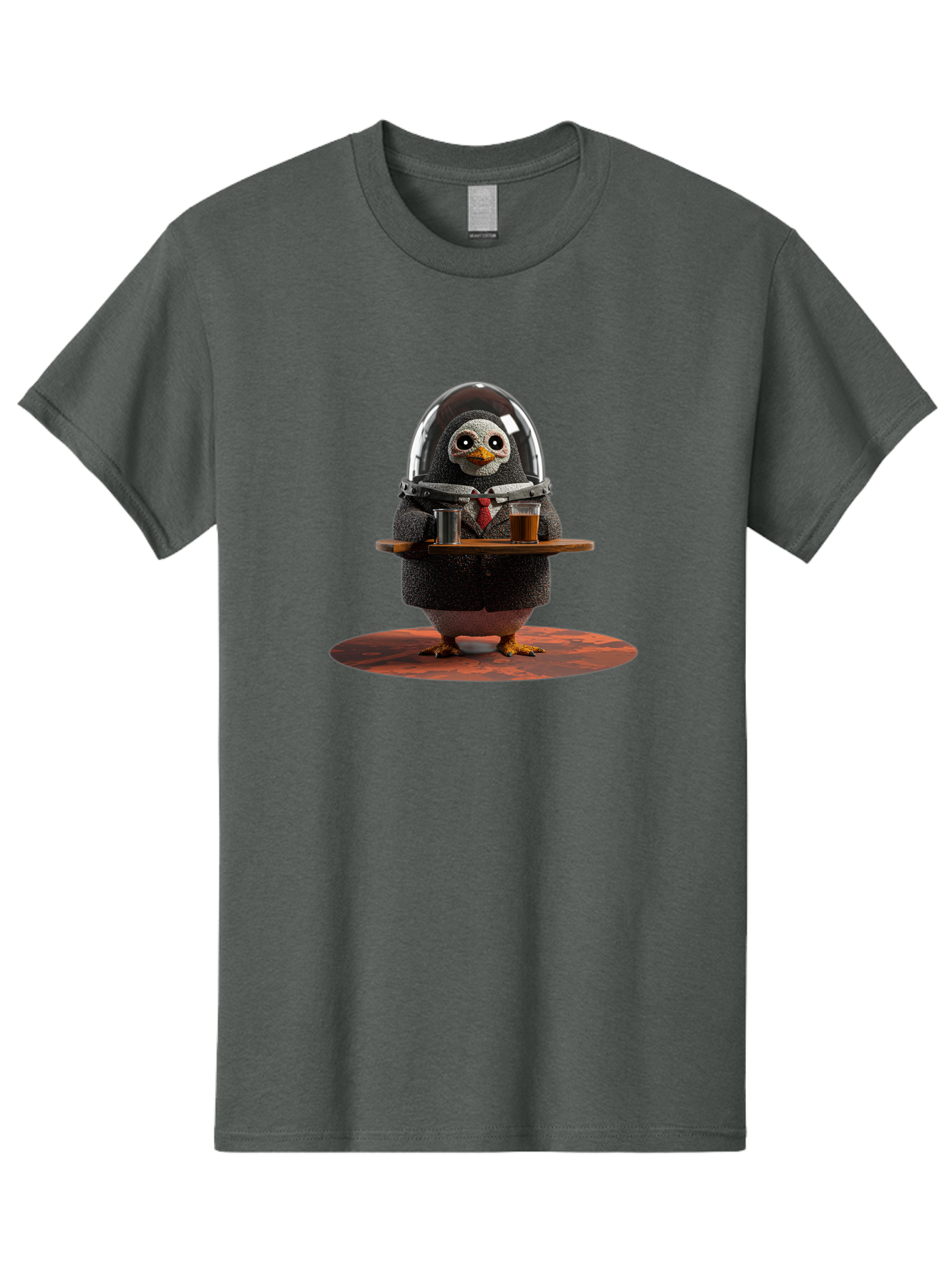 Penguin-Waiter-3 Men'S Graphic Tee, 100% Cotton, Comfortable Casual Summer Wear, Machine Washable, Vintage Camera, Old Camera, Antique Camera, Black Camera, Classic Photography, Photography Equipment, Nostalgic Device, Film Camera, Camera Art Baf990