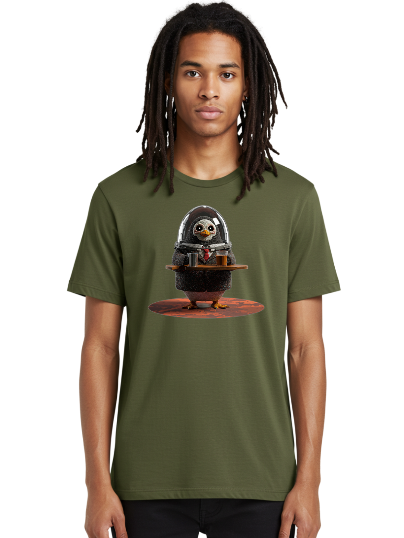 Penguin-Waiter-3 Men'S Graphic Tee, 100% Cotton, Comfortable Casual Summer Wear, Machine Washable, Vintage Camera, Old Camera, Antique Camera, Black Camera, Classic Photography, Photography Equipment, Nostalgic Device, Film Camera, Camera Art Baf990