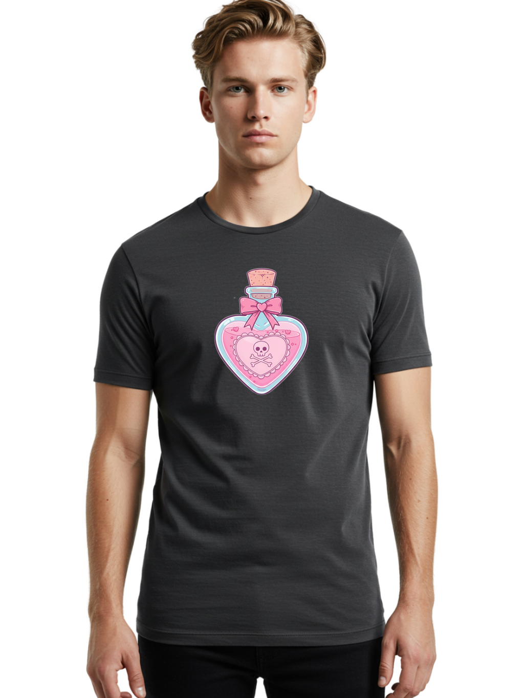 Poison-Love-Potion Men'S Graphic Tee, 100% Cotton, Comfortable Casual Summer Wear, Machine Washable, Vintage Camera, Old Camera, Antique Camera, Black Camera, Classic Photography, Photography Equipment, Nostalgic Device, Film Camera, Baf998