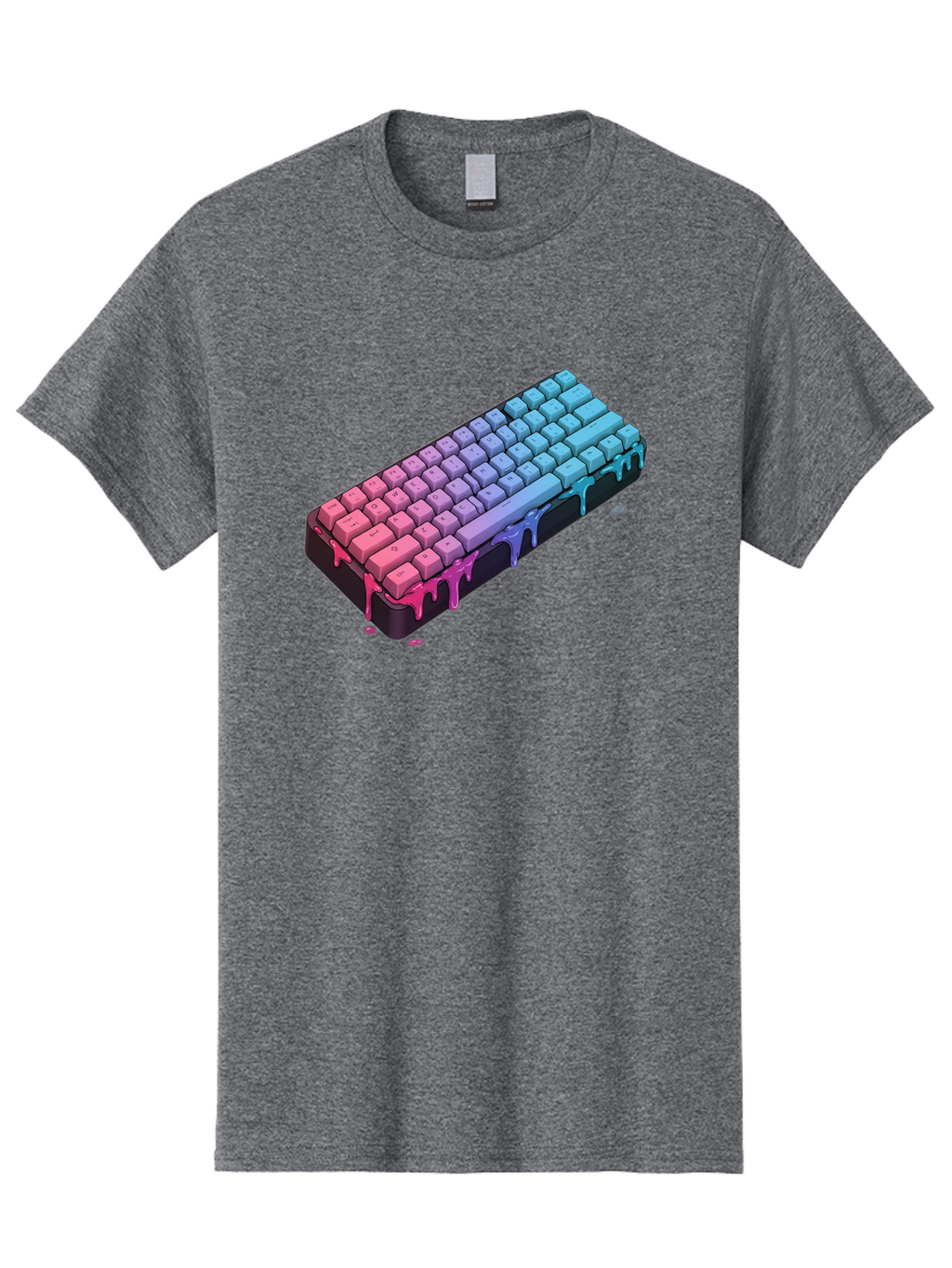 Rainbow-Keyboard Men'S Graphic Tee, 100% Cotton, Comfortable Casual Summer Wear, Machine Washable, Vintage Camera, Old Camera, Antique Camera, Black Camera, Classic Photography, Photography Equipment, Nostalgic Device, Film Camera, Camera Art Bag001