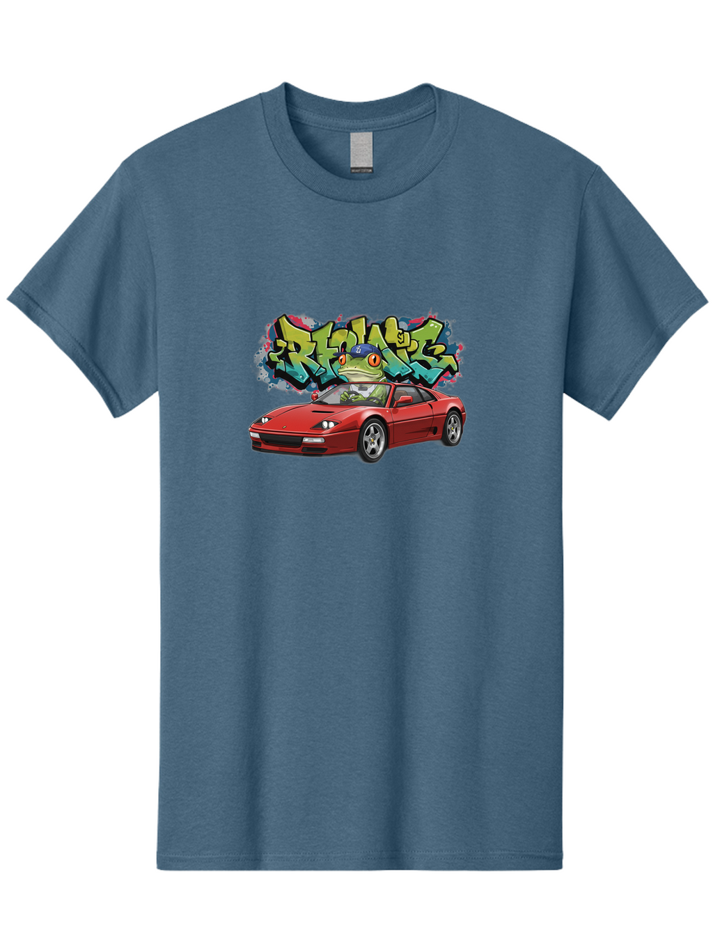 Ribbit-Ferrari Men'S Graphic Tee, 100% Cotton, Comfortable Casual Summer Wear, Machine Washable, Vintage Camera, Old Camera, Antique Camera, Black Camera, Classic Photography, Photography Equipment, Nostalgic Device, Film Camera, Camera Art Bag002