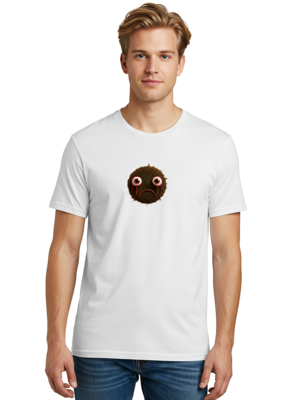 Sad-Spiky-Ball Men'S Graphic Tee, 100% Cotton, Comfortable Casual Summer Wear, Machine Washable, Vintage Camera, Old Camera, Antique Camera, Black Camera, Classic Photography, Photography Equipment, Nostalgic Device, Film Camera, Camera Art Bag005