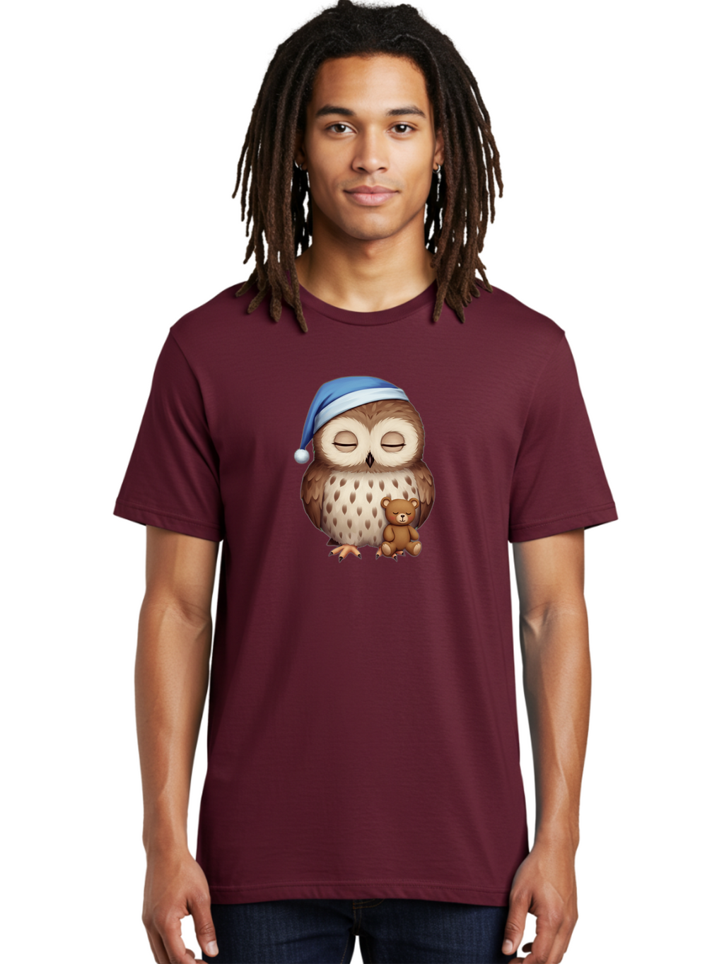 Sleeping-Owl-With-Teddy Men'S Graphic Tee, 100% Cotton, Comfortable Casual Summer Wear, Machine Washable, Vintage Camera, Old Camera, Antique Camera, Black Camera, Classic Photography, Photography Equipment, Nostalgic Device, Film Camera, Bag013