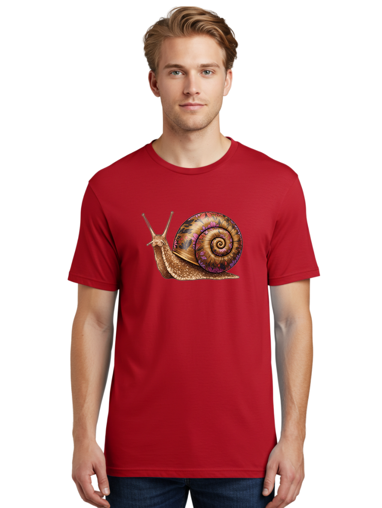 Snail-1 Men'S Graphic Tee, 100% Cotton, Comfortable Casual Summer Wear, Machine Washable, Vintage Camera, Old Camera, Antique Camera, Black Camera, Classic Photography, Photography Equipment, Nostalgic Device, Film Camera, Camera Art Bag015