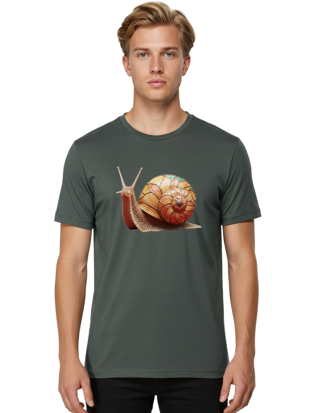 Snail-2 Men'S Graphic Tee, 100% Cotton, Comfortable Casual Summer Wear, Machine Washable, Vintage Camera, Old Camera, Antique Camera, Black Camera, Classic Photography, Photography Equipment, Nostalgic Device, Film Camera, Camera Art Bag016