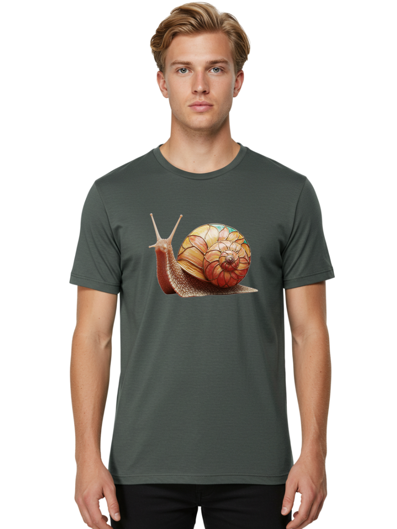Snail-2 Men'S Graphic Tee, 100% Cotton, Comfortable Casual Summer Wear, Machine Washable, Vintage Camera, Old Camera, Antique Camera, Black Camera, Classic Photography, Photography Equipment, Nostalgic Device, Film Camera, Camera Art Bag016