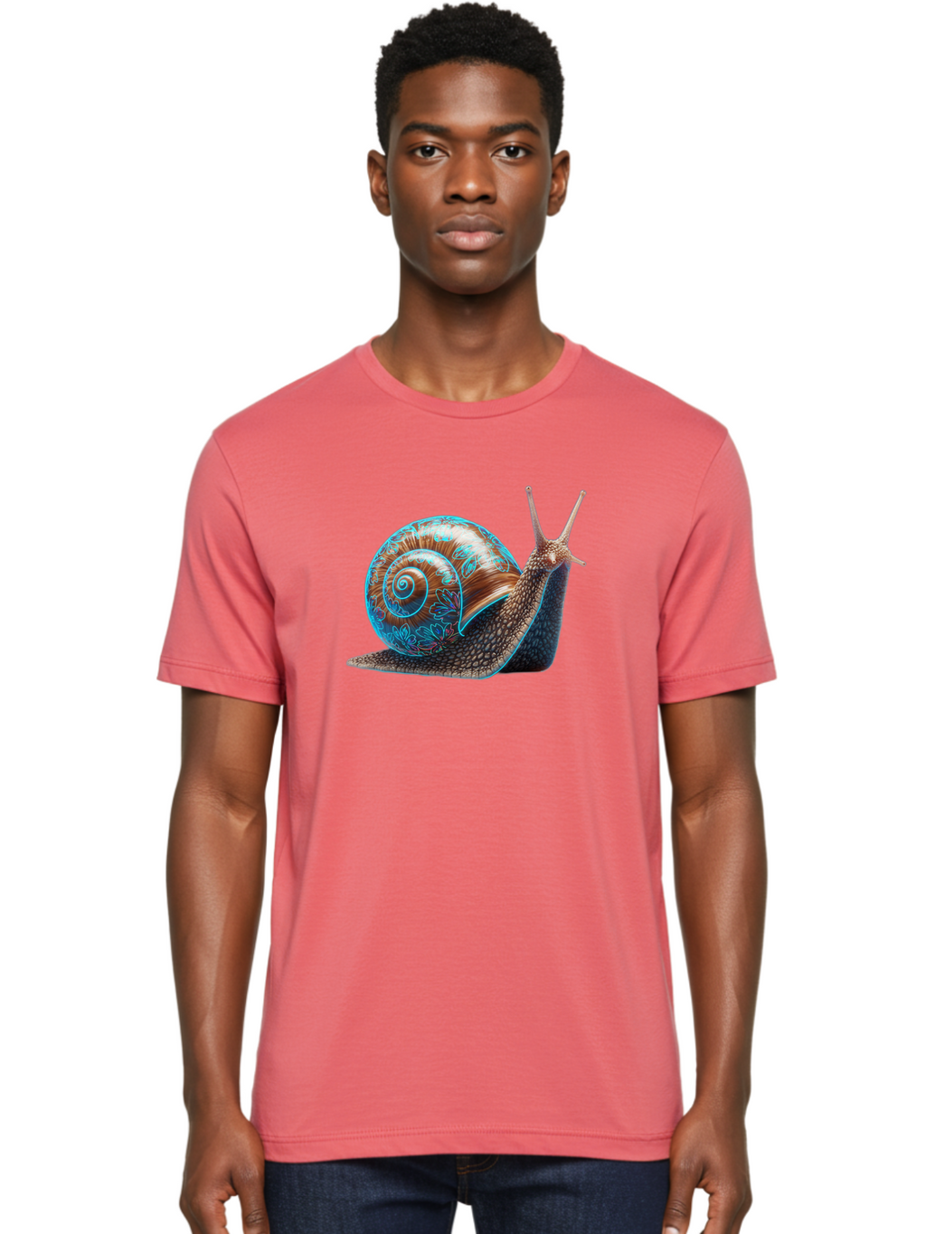 Snail-3 Men'S Graphic Tee, 100% Cotton, Comfortable Casual Summer Wear, Machine Washable, Vintage Camera, Old Camera, Antique Camera, Black Camera, Classic Photography, Photography Equipment, Nostalgic Device, Film Camera, Camera Art Bag017