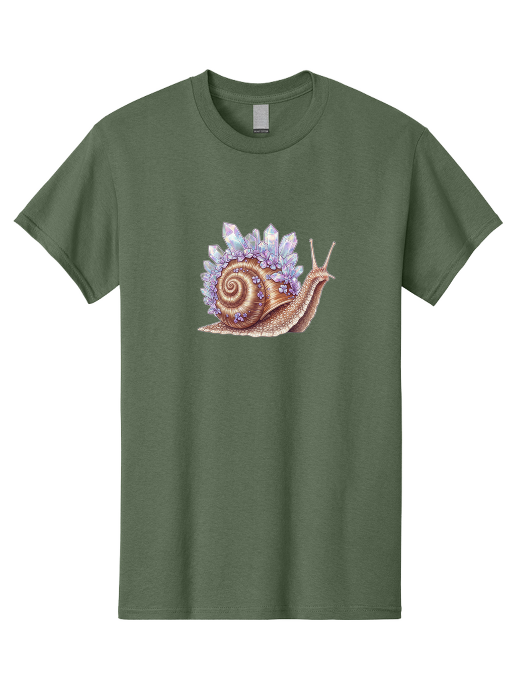 Snail-With-Crystals Men'S Graphic Tee, 100% Cotton, Comfortable Casual Summer Wear, Machine Washable, Vintage Camera, Old Camera, Antique Camera, Black Camera, Classic Photography, Photography Equipment, Nostalgic Device, Film Camera, Bag019
