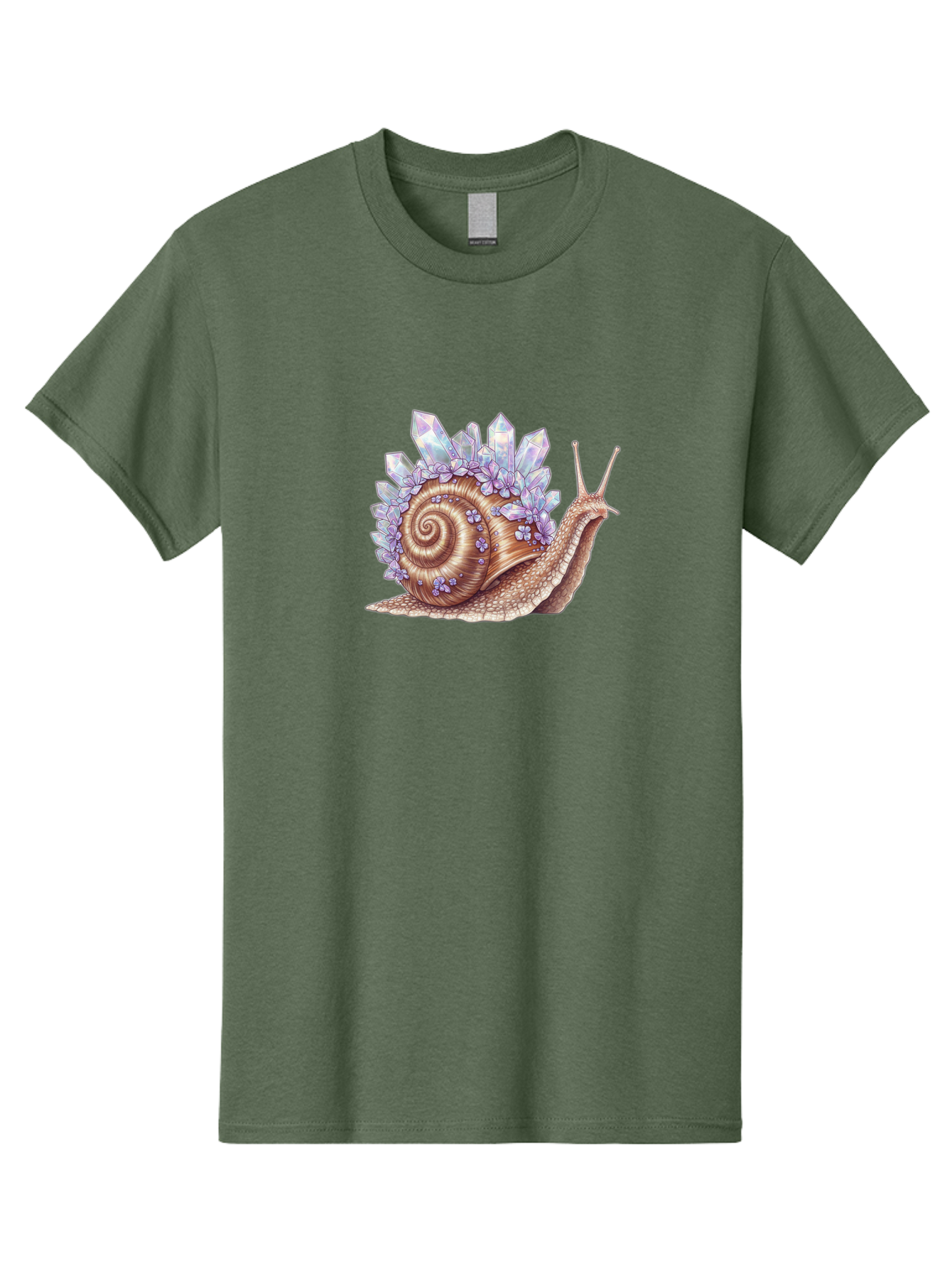 Snail-With-Crystals Men'S Graphic Tee, 100% Cotton, Comfortable Casual Summer Wear, Machine Washable, Vintage Camera, Old Camera, Antique Camera, Black Camera, Classic Photography, Photography Equipment, Nostalgic Device, Film Camera, Bag019