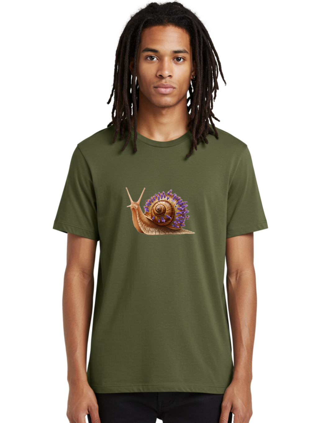 Snail-With-Purple-Flowers Men'S Graphic Tee, 100% Cotton, Comfortable Casual Summer Wear, Machine Washable, Vintage Camera, Old Camera, Antique Camera, Black Camera, Classic Photography, Photography Equipment, Nostalgic Device, Film Camera, Bag026