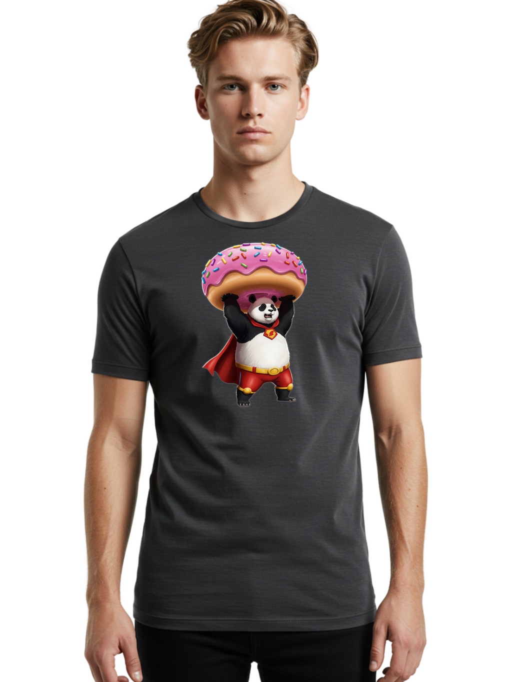 Super-Panda Men'S Graphic Tee, 100% Cotton, Comfortable Casual Summer Wear, Machine Washable, Vintage Camera, Old Camera, Antique Camera, Black Camera, Classic Photography, Photography Equipment, Nostalgic Device, Film Camera, Camera Art Bag050
