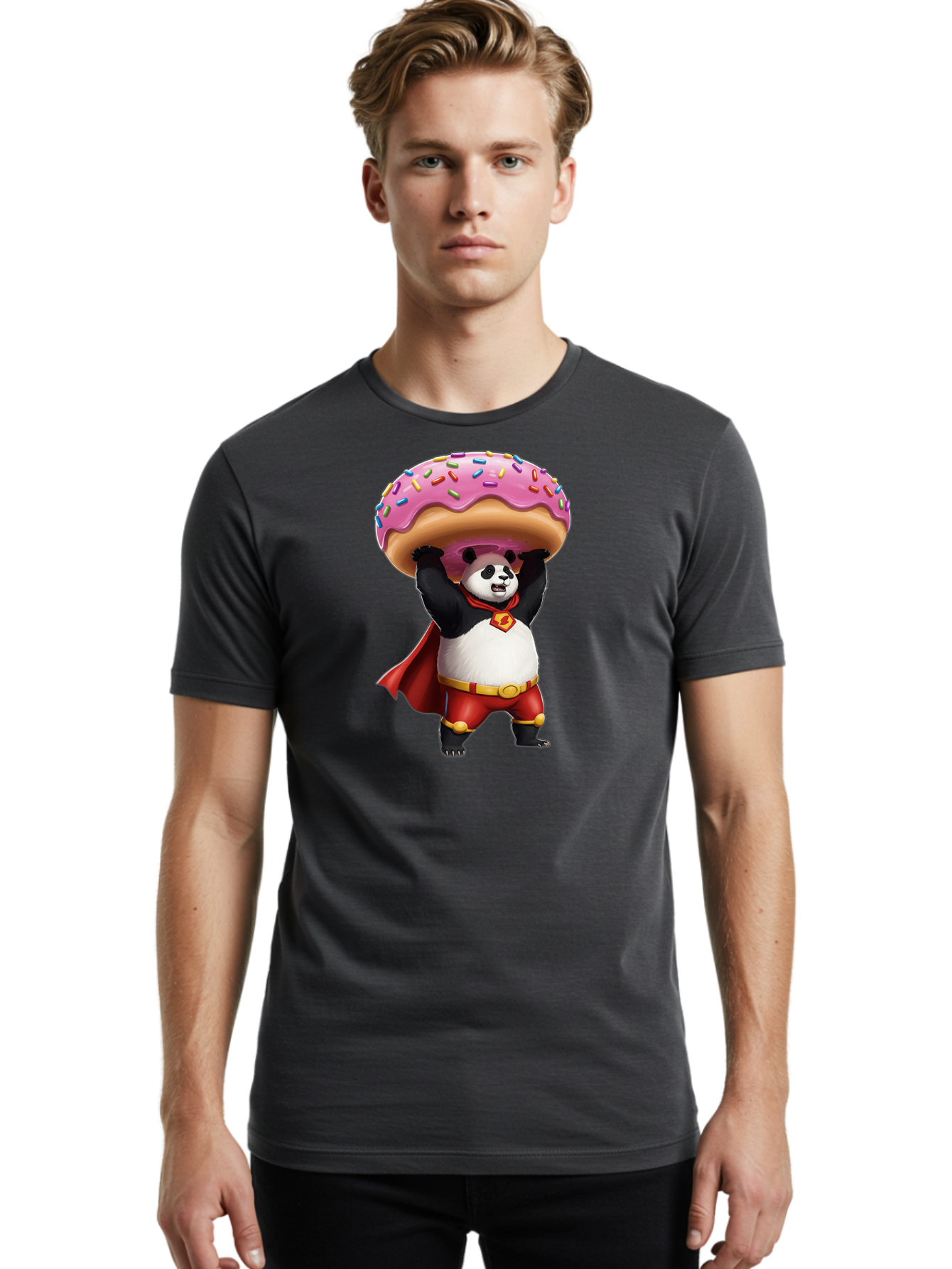 Super-Panda Men'S Graphic Tee, 100% Cotton, Comfortable Casual Summer Wear, Machine Washable, Vintage Camera, Old Camera, Antique Camera, Black Camera, Classic Photography, Photography Equipment, Nostalgic Device, Film Camera, Camera Art Bag050