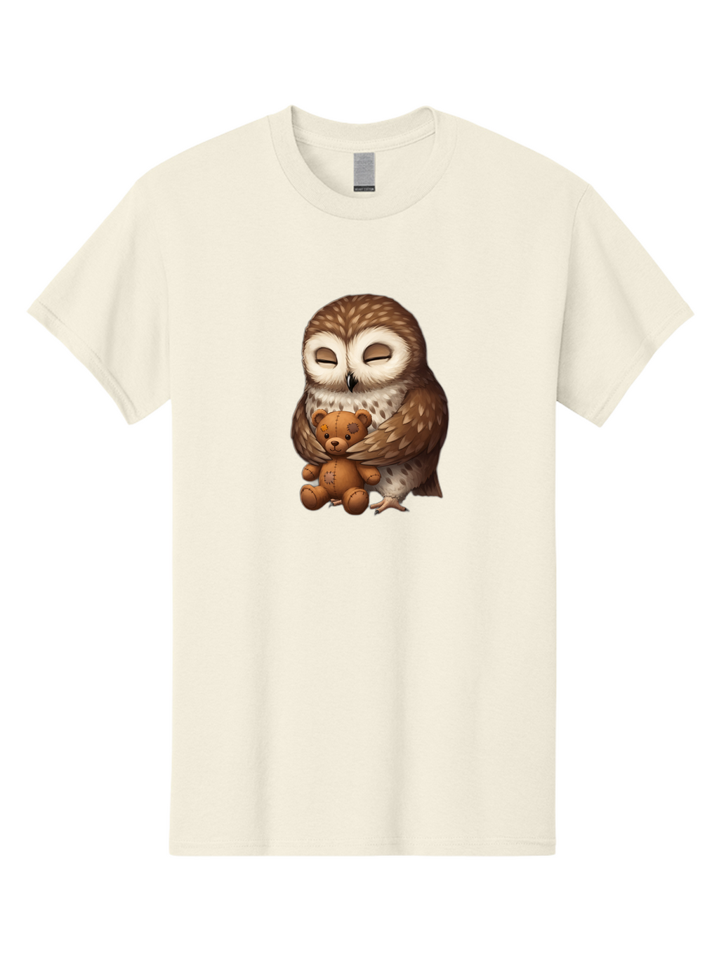 Teddy-Owl-1 Men'S Graphic Tee, 100% Cotton, Comfortable Casual Summer Wear, Machine Washable, Vintage Camera, Old Camera, Antique Camera, Black Camera, Classic Photography, Photography Equipment, Nostalgic Device, Film Camera, Camera Art Bag061