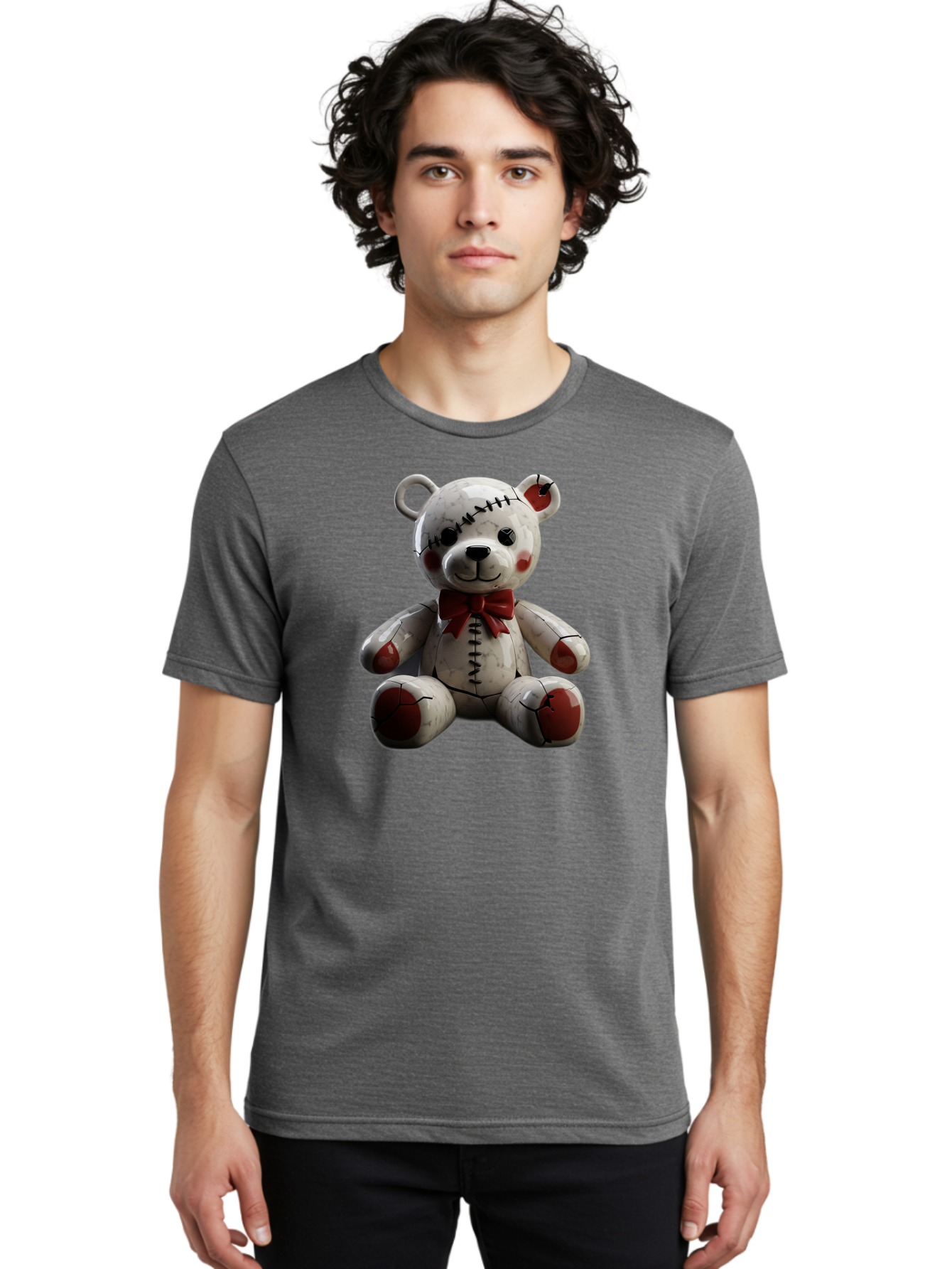 Teddy Men'S Graphic Tee, 100% Cotton, Comfortable Casual Summer Wear, Machine Washable, Vintage Camera, Old Camera, Antique Camera, Black Camera, Classic Photography, Photography Equipment, Nostalgic Device, Film Camera, Camera Art Bag065