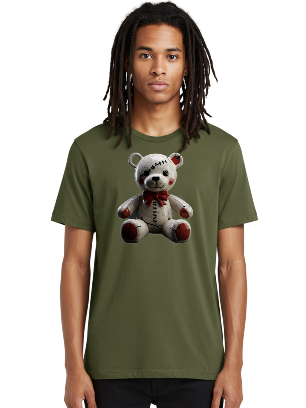 Teddy Men'S Graphic Tee, 100% Cotton, Comfortable Casual Summer Wear, Machine Washable, Vintage Camera, Old Camera, Antique Camera, Black Camera, Classic Photography, Photography Equipment, Nostalgic Device, Film Camera, Camera Art Bag065