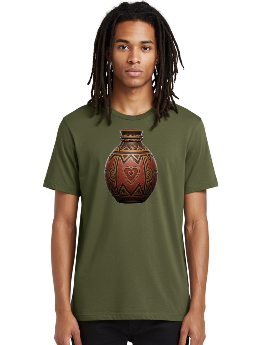 Tribal-Pottery-Vase Men'S Graphic Tee, 100% Cotton, Comfortable Casual Summer Wear, Machine Washable, Vintage Camera, Old Camera, Antique Camera, Black Camera, Classic Photography, Photography Equipment, Nostalgic Device, Film Camera, Bag068