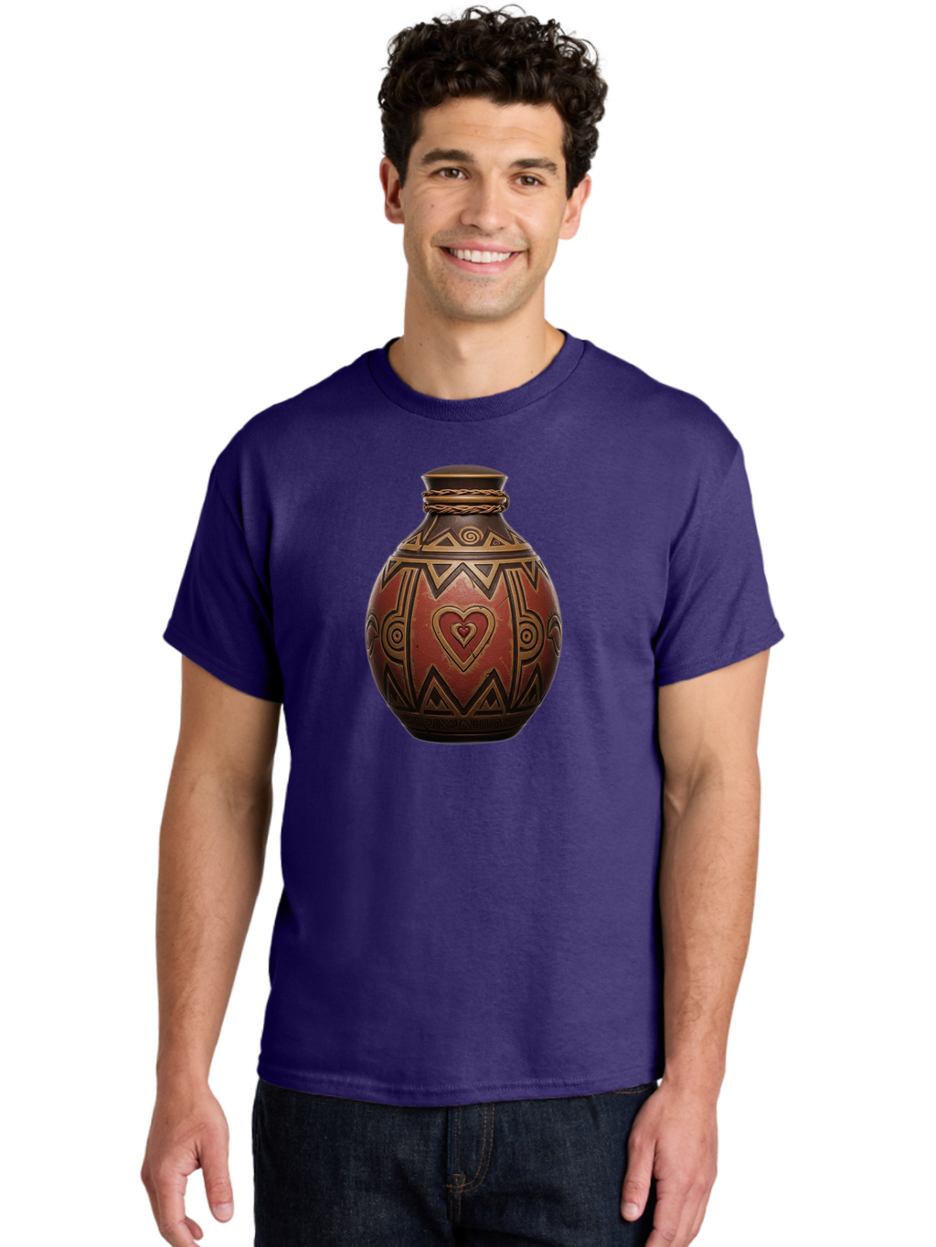 Tribal-Pottery-Vase Men'S Graphic Tee, 100% Cotton, Comfortable Casual Summer Wear, Machine Washable, Vintage Camera, Old Camera, Antique Camera, Black Camera, Classic Photography, Photography Equipment, Nostalgic Device, Film Camera, Bag068