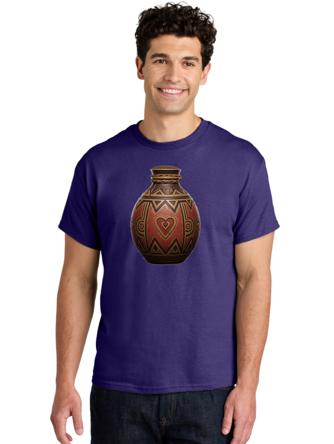 Tribal-Pottery-Vase Men'S Graphic Tee, 100% Cotton, Comfortable Casual Summer Wear, Machine Washable, Vintage Camera, Old Camera, Antique Camera, Black Camera, Classic Photography, Photography Equipment, Nostalgic Device, Film Camera, Bag068