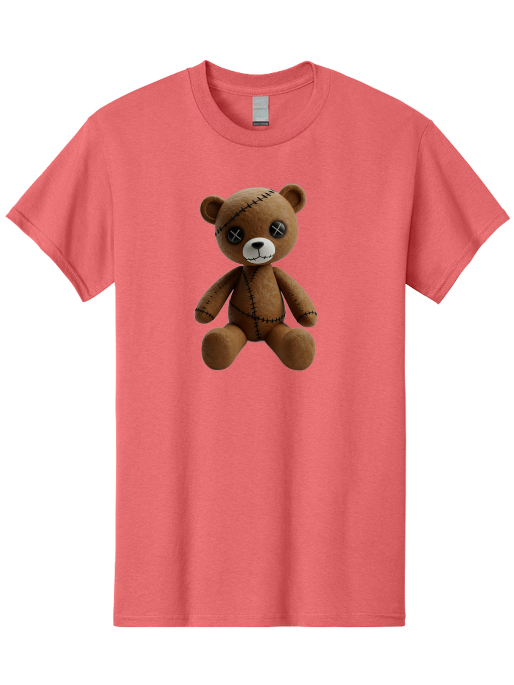 Voodoo-Teddy-Bear-5 Men'S Graphic Tee, 100% Cotton, Comfortable Casual Summer Wear, Machine Washable, Vintage Camera, Old Camera, Antique Camera, Black Camera, Classic Photography, Photography Equipment, Nostalgic Device, Film Camera, Bag083