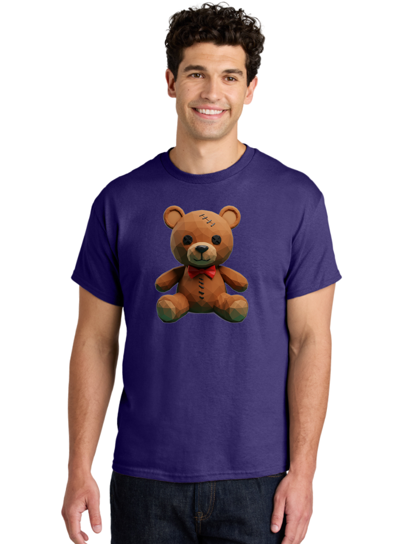 Voodoo-Teddy-Bear-6 Men'S Graphic Tee, 100% Cotton, Comfortable Casual Summer Wear, Machine Washable, Vintage Camera, Old Camera, Antique Camera, Black Camera, Classic Photography, Photography Equipment, Nostalgic Device, Film Camera, Bag084