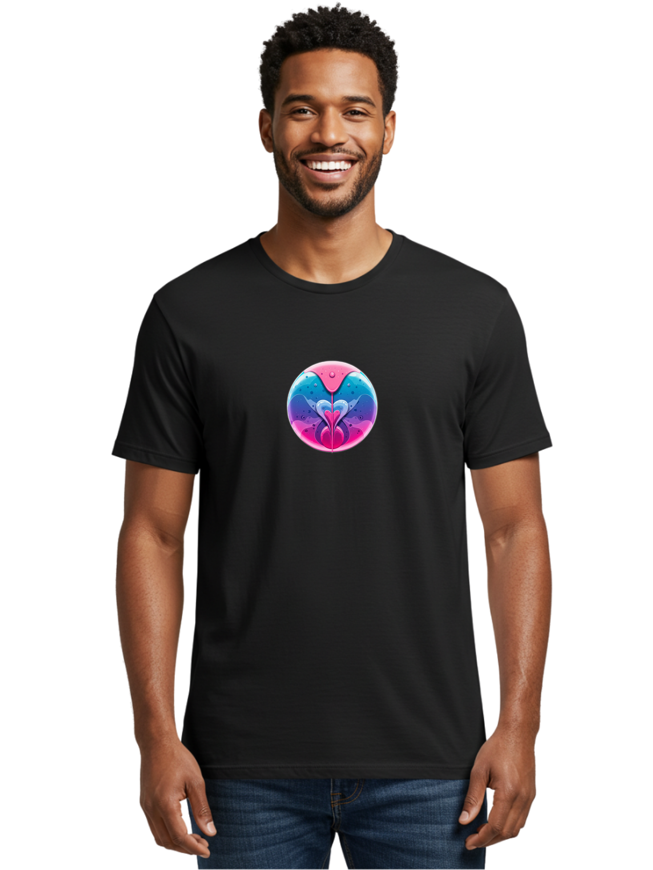 Vulva-Icon Men'S Graphic Tee, 100% Cotton, Comfortable Casual Summer Wear, Machine Washable, Vintage Camera, Old Camera, Antique Camera, Black Camera, Classic Photography, Photography Equipment, Nostalgic Device, Film Camera, Camera Art Bag089