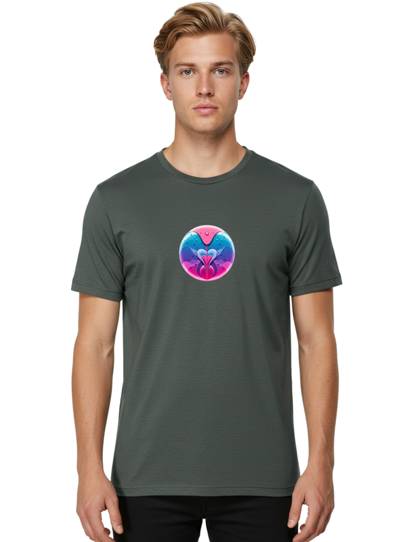 Vulva-Icon Men'S Graphic Tee, 100% Cotton, Comfortable Casual Summer Wear, Machine Washable, Vintage Camera, Old Camera, Antique Camera, Black Camera, Classic Photography, Photography Equipment, Nostalgic Device, Film Camera, Camera Art Bag089
