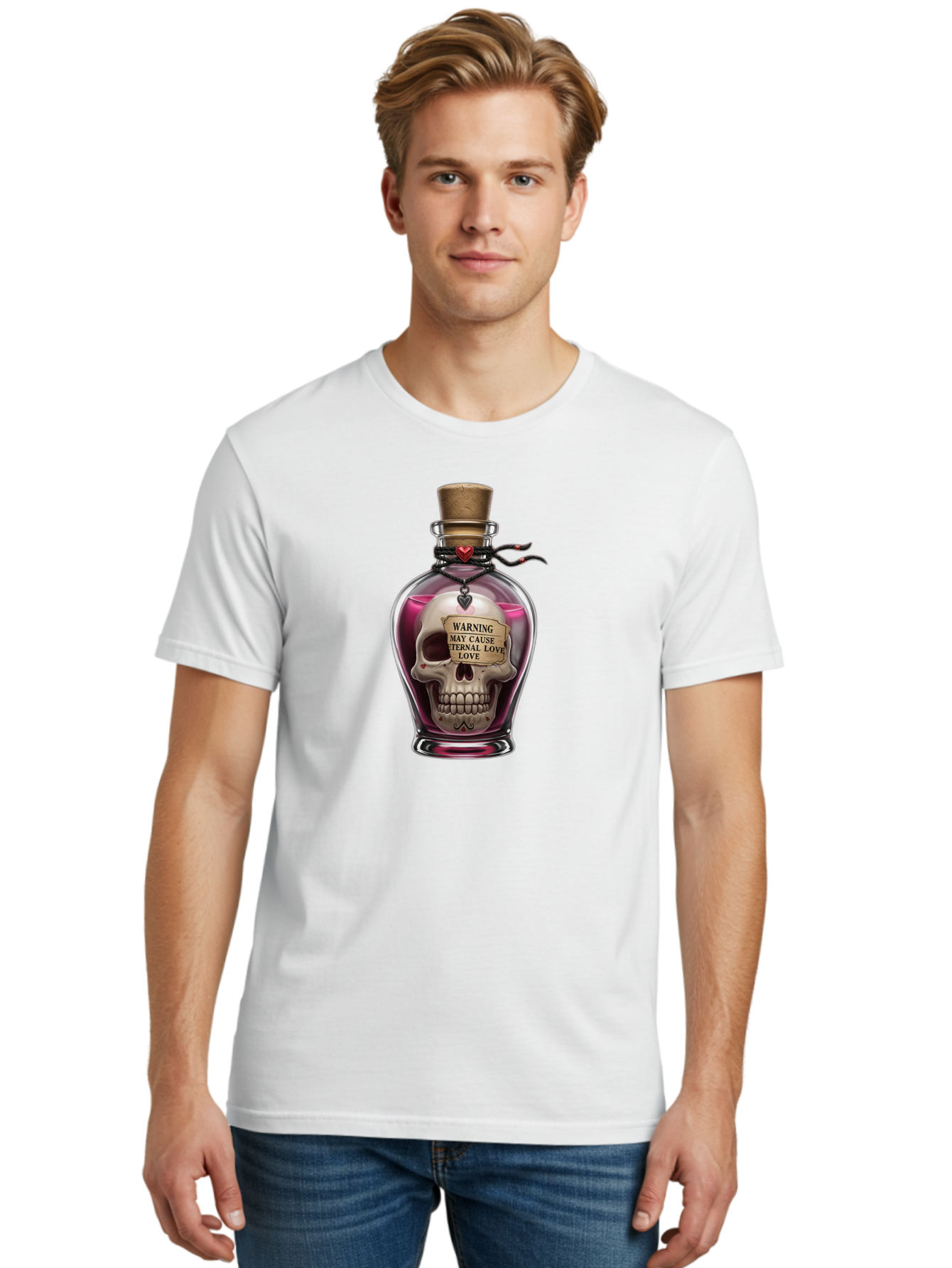 Warning-May-Cause-Eternal-Love Men'S Graphic Tee, 100% Cotton, Comfortable Casual Summer Wear, Machine Washable, Vintage Camera, Old Camera, Antique Camera, Black Camera, Classic Photography, Photography Equipment, Nostalgic Device, Bag094