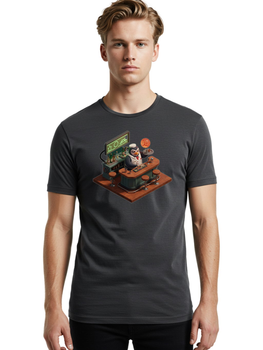 Zoa-Bar Men'S Graphic Tee, 100% Cotton, Comfortable Casual Summer Wear, Machine Washable, Vintage Camera, Old Camera, Antique Camera, Black Camera, Classic Photography, Photography Equipment, Nostalgic Device, Film Camera, Camera Art Bag098