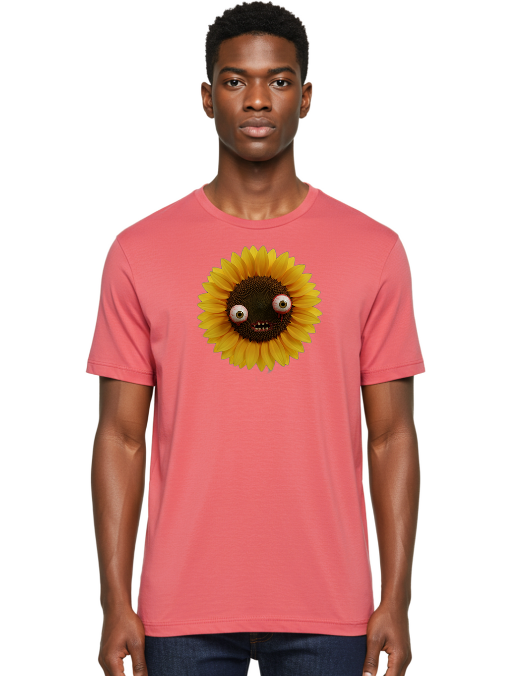 Zombie-Sunflower Men'S Graphic Tee, 100% Cotton, Comfortable Casual Summer Wear, Machine Washable, Vintage Camera, Old Camera, Antique Camera, Black Camera, Classic Photography, Photography Equipment, Nostalgic Device, Film Camera, Camera Art Bag099