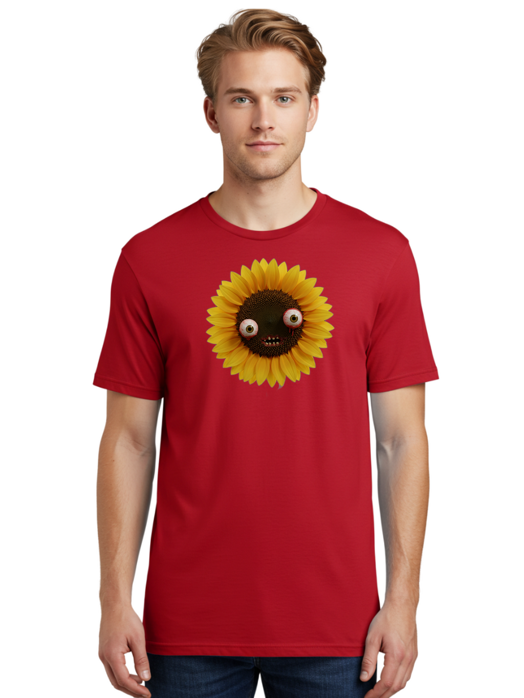 Zombie-Sunflower Men'S Graphic Tee, 100% Cotton, Comfortable Casual Summer Wear, Machine Washable, Vintage Camera, Old Camera, Antique Camera, Black Camera, Classic Photography, Photography Equipment, Nostalgic Device, Film Camera, Camera Art Bag099