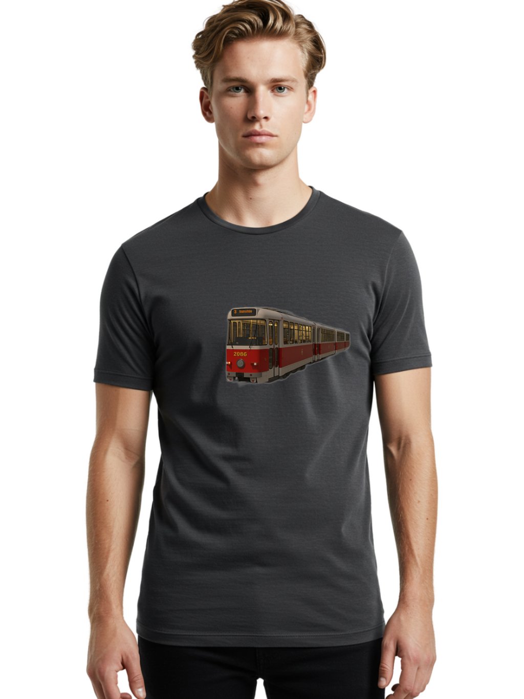 2966-Trolleybus Men'S Graphic Tee, 100% Cotton, Comfortable Casual Summer Wear, Machine Washable, Vintage Camera, Old Camera, Antique Camera, Black Camera, Classic Photography, Photography Equipment, Nostalgic Device, Film Camera, Camera Art Bag101