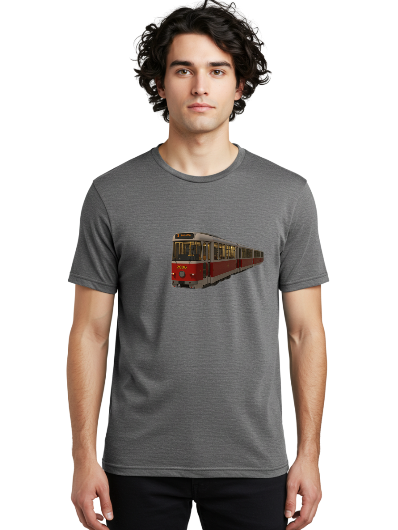 2966-Trolleybus Men'S Graphic Tee, 100% Cotton, Comfortable Casual Summer Wear, Machine Washable, Vintage Camera, Old Camera, Antique Camera, Black Camera, Classic Photography, Photography Equipment, Nostalgic Device, Film Camera, Camera Art Bag101