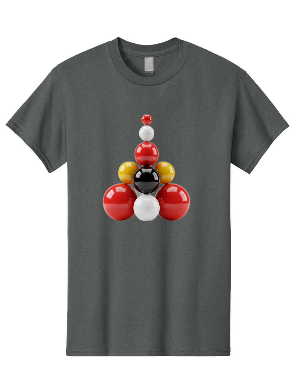 3D-Spheres-Pyramid Men'S Graphic Tee, 100% Cotton, Comfortable Casual Summer Wear, Machine Washable, Vintage Camera, Old Camera, Antique Camera, Black Camera, Classic Photography, Photography Equipment, Nostalgic Device, Film Camera, Bag113