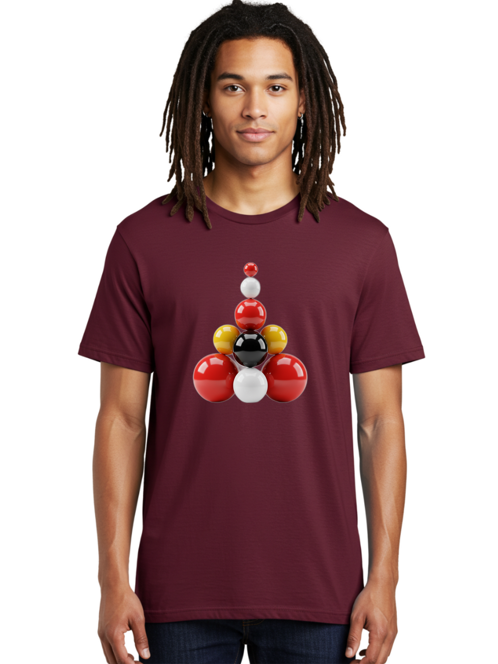 3D-Spheres-Pyramid Men'S Graphic Tee, 100% Cotton, Comfortable Casual Summer Wear, Machine Washable, Vintage Camera, Old Camera, Antique Camera, Black Camera, Classic Photography, Photography Equipment, Nostalgic Device, Film Camera, Bag113