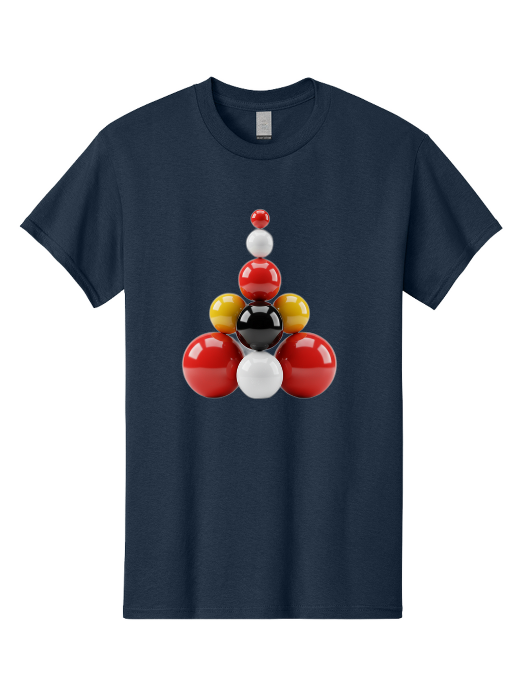 3D-Spheres-Pyramid Men'S Graphic Tee, 100% Cotton, Comfortable Casual Summer Wear, Machine Washable, Vintage Camera, Old Camera, Antique Camera, Black Camera, Classic Photography, Photography Equipment, Nostalgic Device, Film Camera, Bag113
