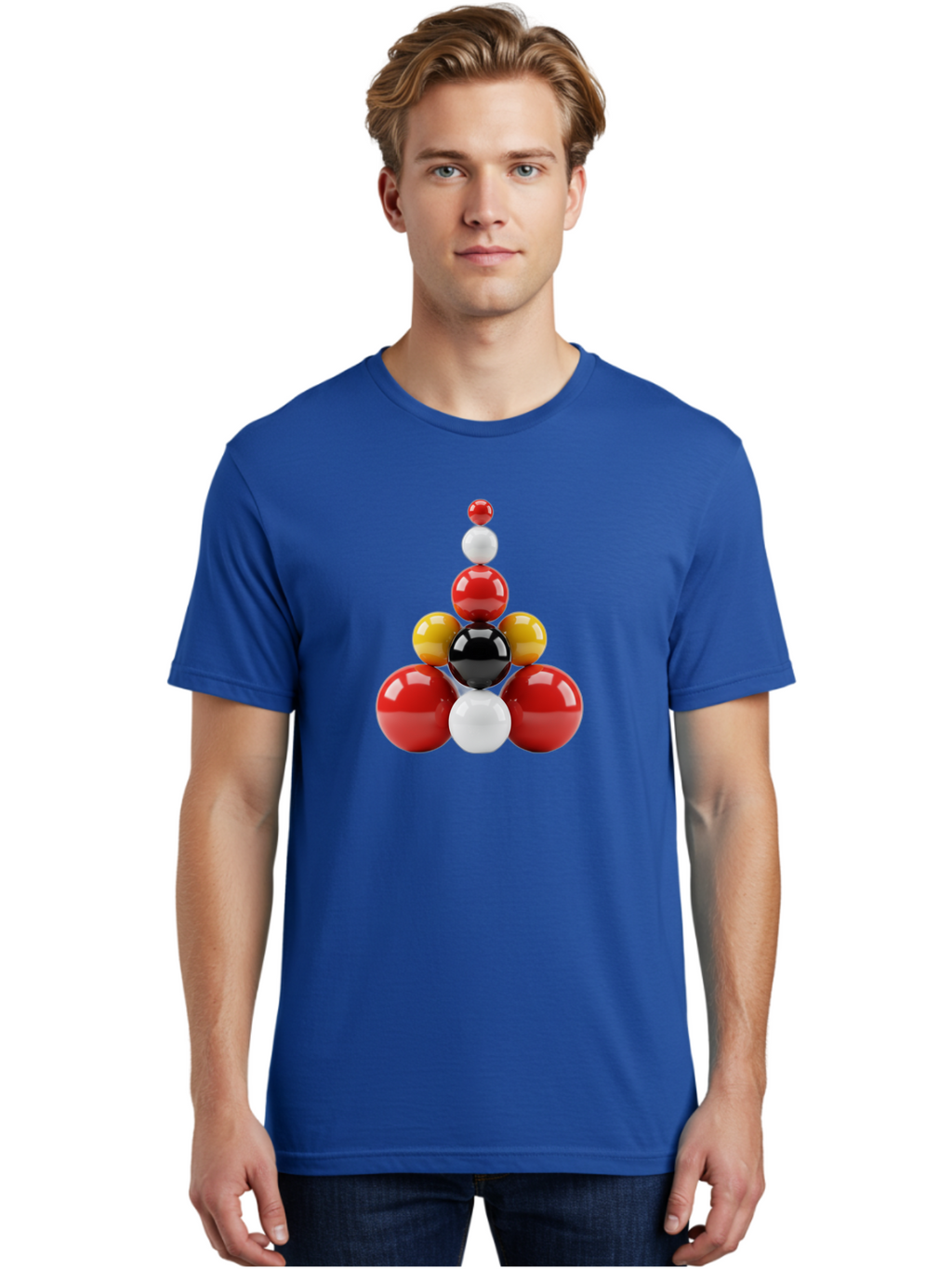 3D-Spheres-Pyramid Men'S Graphic Tee, 100% Cotton, Comfortable Casual Summer Wear, Machine Washable, Vintage Camera, Old Camera, Antique Camera, Black Camera, Classic Photography, Photography Equipment, Nostalgic Device, Film Camera, Bag113