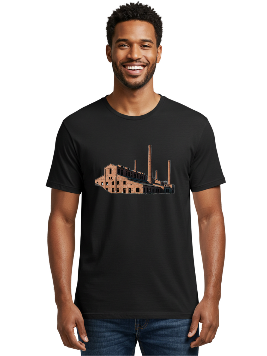 Abandoned-Factory-1 Men'S Graphic Tee, 100% Cotton, Comfortable Casual Summer Wear, Machine Washable, Vintage Camera, Old Camera, Antique Camera, Black Camera, Classic Photography, Photography Equipment, Nostalgic Device, Film Camera, Bag118