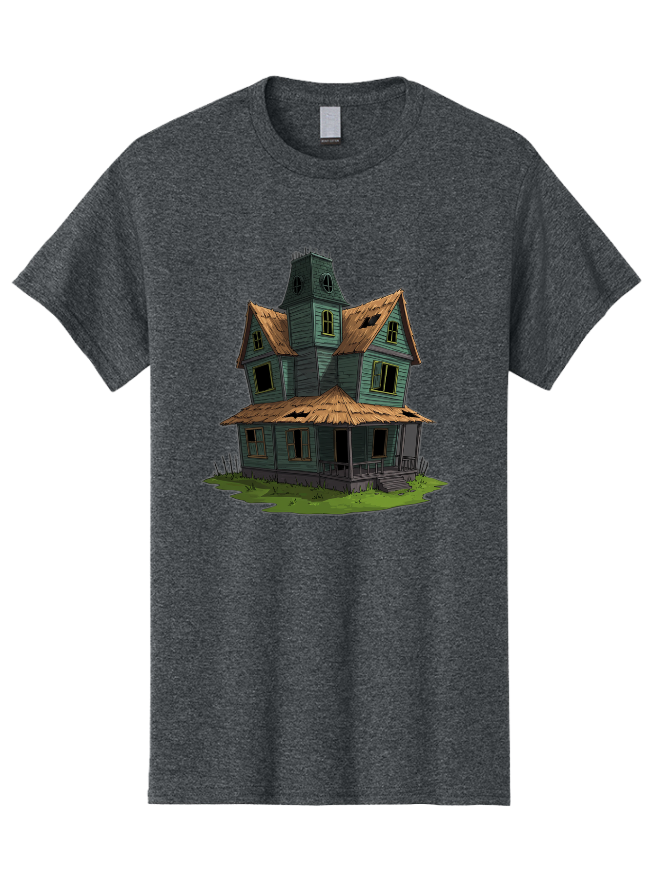 Abandoned-Victorian-House Men'S Graphic Tee, 100% Cotton, Comfortable Casual Summer Wear, Machine Washable, Vintage Camera, Old Camera, Antique Camera, Black Camera, Classic Photography, Photography Equipment, Nostalgic Device, Film Camera, Bag120