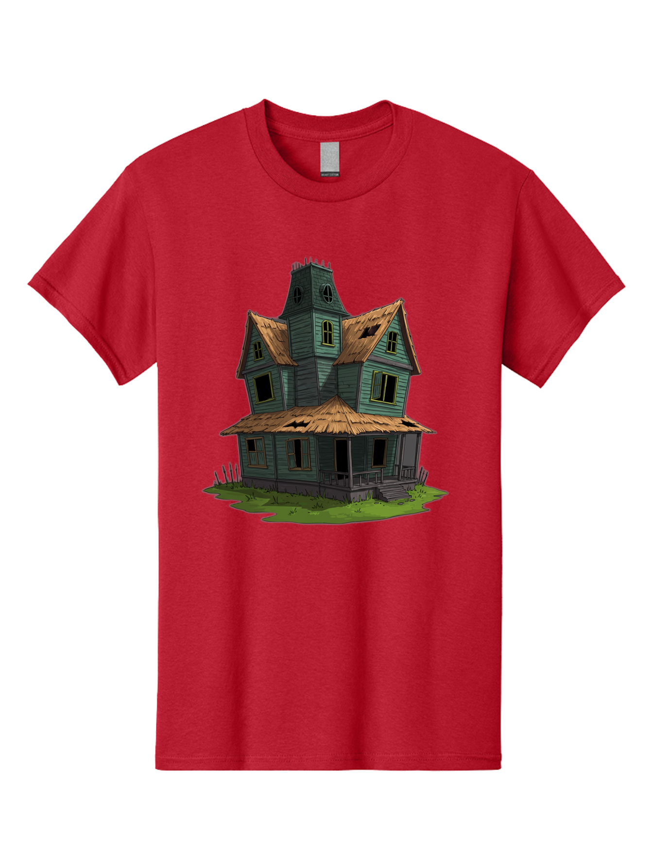 Abandoned-Victorian-House Men'S Graphic Tee, 100% Cotton, Comfortable Casual Summer Wear, Machine Washable, Vintage Camera, Old Camera, Antique Camera, Black Camera, Classic Photography, Photography Equipment, Nostalgic Device, Film Camera, Bag120