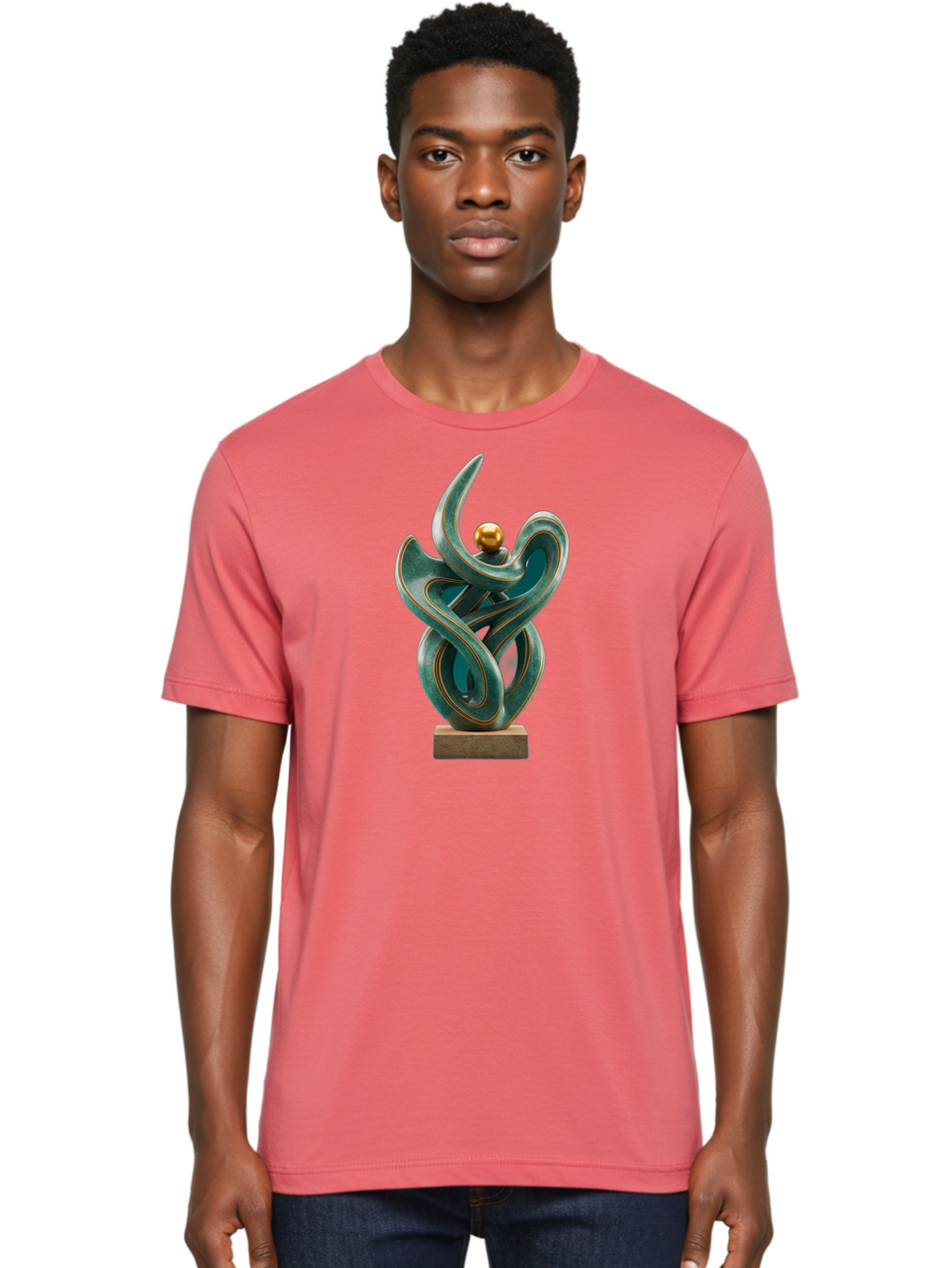 Abstract-Bronze-Sculpture Men'S Graphic Tee, 100% Cotton, Comfortable Casual Summer Wear, Machine Washable, Vintage Camera, Old Camera, Antique Camera, Black Camera, Classic Photography, Photography Equipment, Nostalgic Device, Film Camera, Bag121